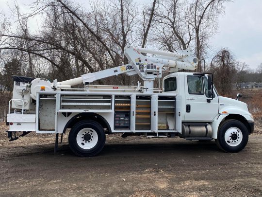 2011-International-4300-Under-CDL-Altec-TA41M-Material-Handler-Utility-Bucket-Truck