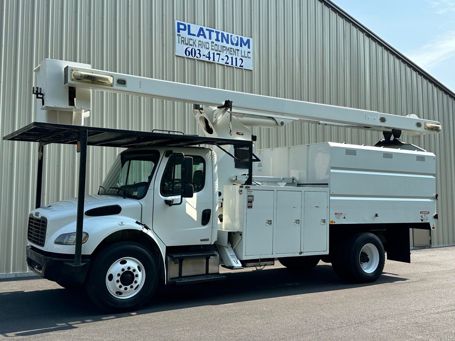 2011 Freightliner M2 Versalift Elevator Forestry Bucket Truck ...