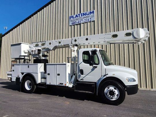 2011-Freight-M2-106-Altec-AM55-Material-Handler-Bucket-Truck