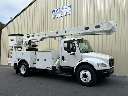 2014-Freight-M2-106-Altec-AM55-Material-Handler-Bucket-Truck