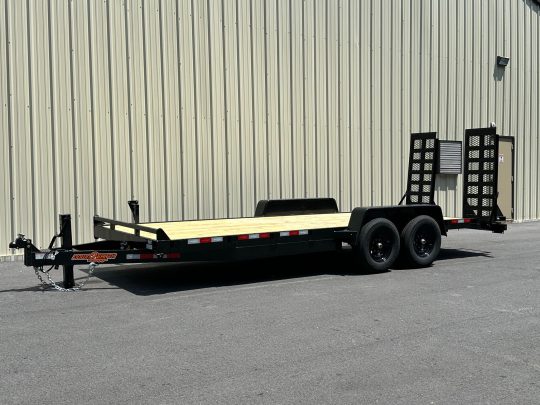 2024-Down-2-Earth-DTE8220ER7B-Equipment-Utility-6’8”x20’-Trailer-Black-PTE5013