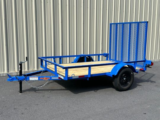 2024-Down-2-Earth-DTE58FF29–Angle-Series-5’x8’-Trailer-Blue-PTE5002