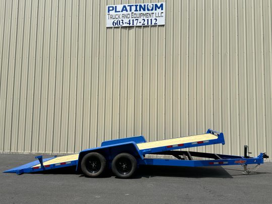 2024-Down-2-Earth-DTE8220GVTW3.5B–Tilt-Car-Hauler-6’8”x20’-Trailer-Blue-PTE5015