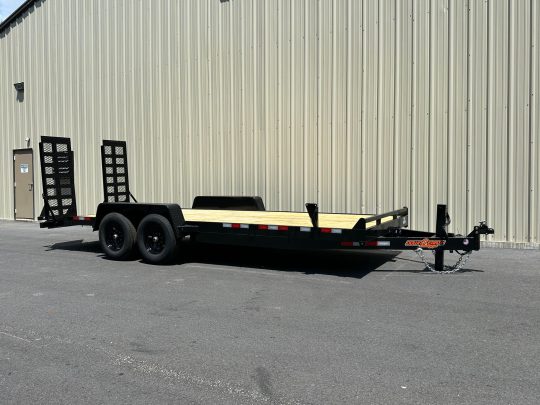 2024-Down-2-Earth-DTE8220ER7B-Equipment-Utility-6’8”x20’-Trailer-Black-PTE5013