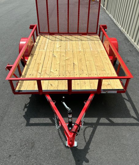 2024-Down-2-Earth-DTE7610FF29-Angle-Series-6’4”x10’-Trailer-Red-PTE5006