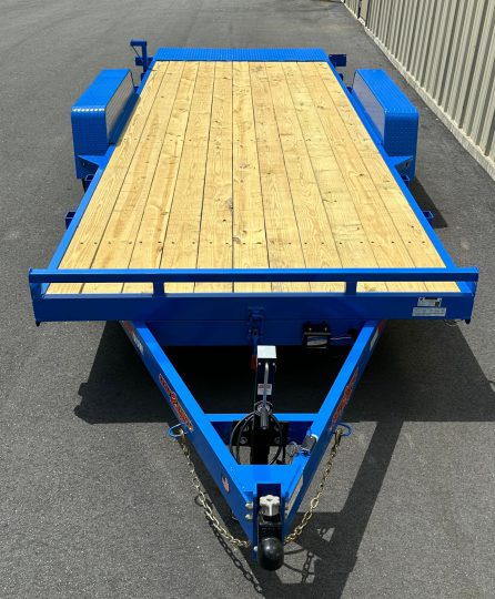 2024-Down-2-Earth-DTE8220GVTW3.5B–Tilt-Car-Hauler-6’8”x20’-Trailer-Blue-PTE5015