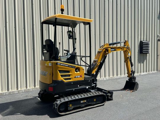 2022-Sany-SY16C-Open-Cab-Mini-Midi-Excavator-Diesel-Dual-Control-Aux-Hyd-Auger-Attachment