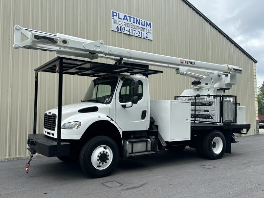 2015-Freightliner-M2-106-4x4-Terex-Rear-Mount-75'-Elevator-Cummins-Altec-Bucket-Utility-Line-Clearing-Boom-Man-Lift-Truck