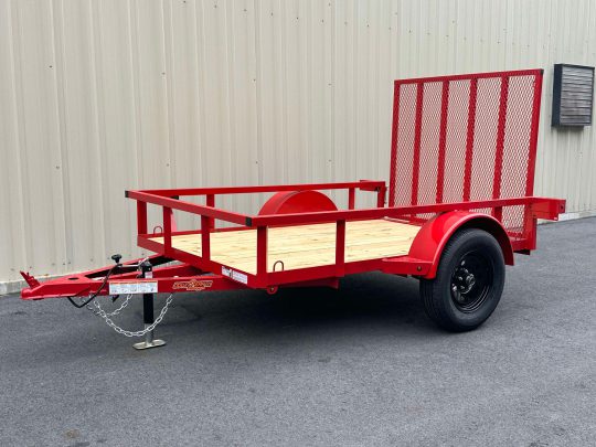 2025-Down-2-Earth-DTE58G29–Tube-Series-5’x8’-Trailer-Red