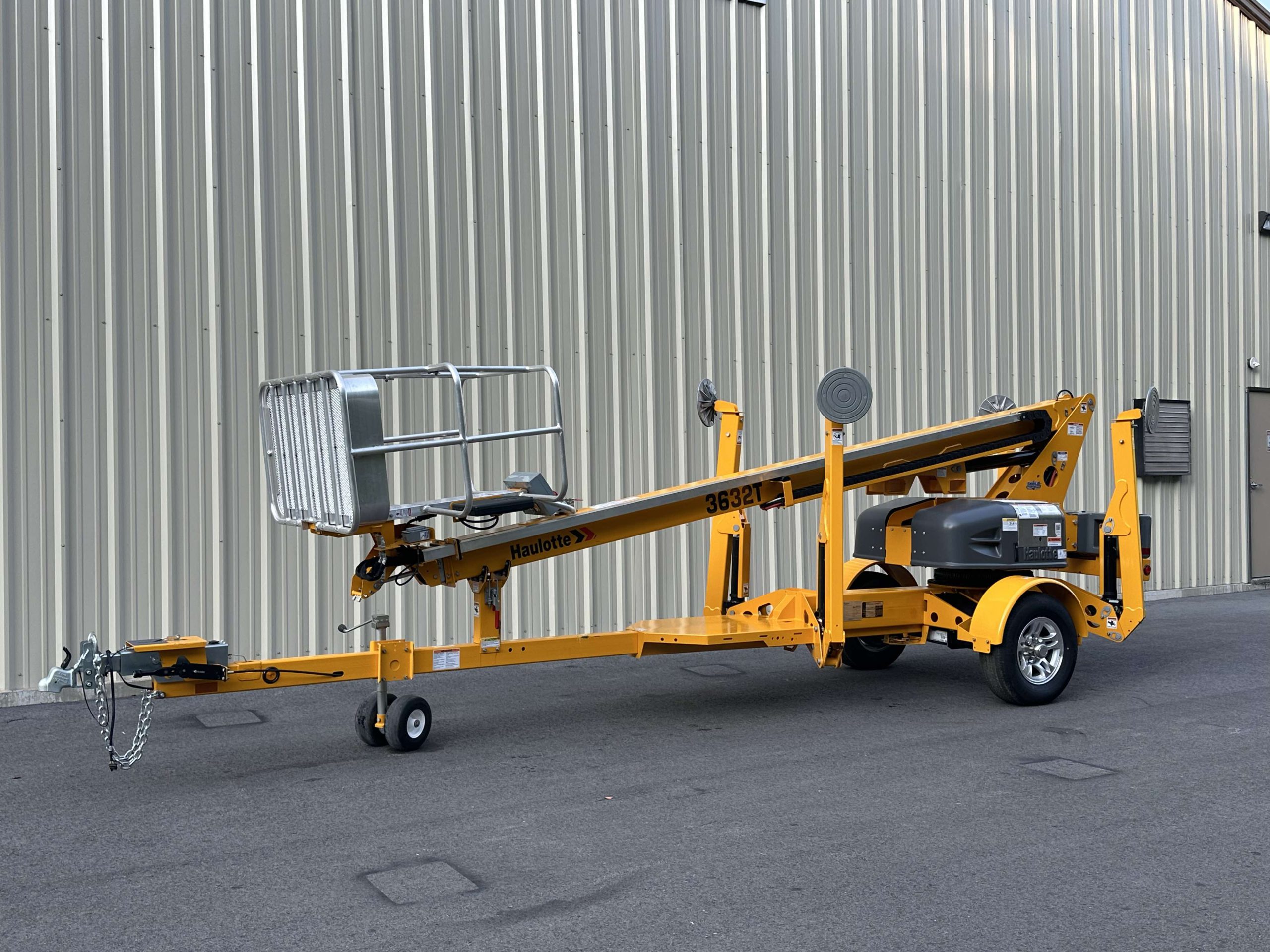 2024-Haulotte-Bil-Jax-billjax-3632T-Telescopic-Tow-Behind-Man-Lift-Cherry-Picker-Haulotte-Dealer-Under-CDL-Tow-Away-Man-Lift