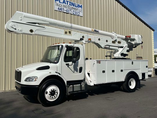 2017-Freight-M2-106-Altec-AA55-Material-Handler-Bucket-Truck