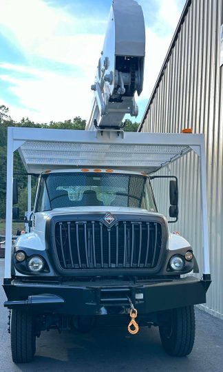 2014-International-7300-4x4-Terex-Material-Handler-Bucket-Truck-Line-Truck-Diesel-6 Speed-Cummins-International-Line-Work-Utility-Truck