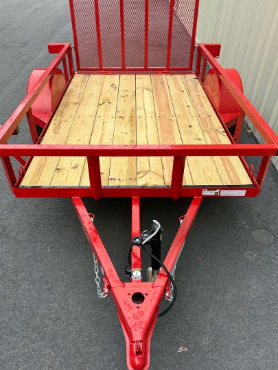 2025-Down-2-Earth-DTE58G29–Tube-Series-5’x8’-Trailer-Red