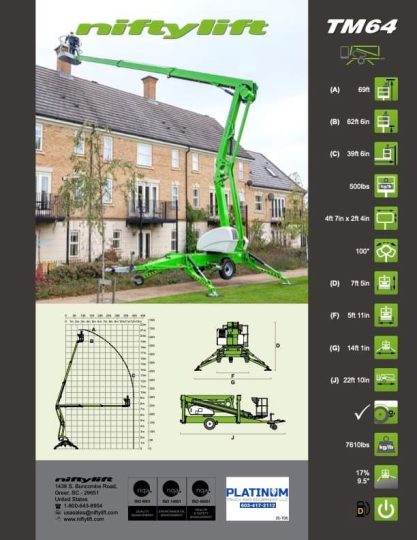 2024-Niftylift-TM64D-Diesel-Tow-Behind-70'-Man-Lift