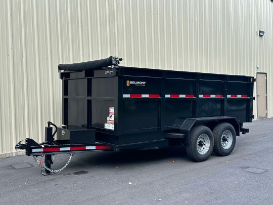 2025-Belmont-DTL8114-14k-Low-Profile-Dump-Trailer-(Black)-Equipment-Trailer-High-Side-Diamond-C-Belmont-Big-Tex-Rice-Iron-Bull