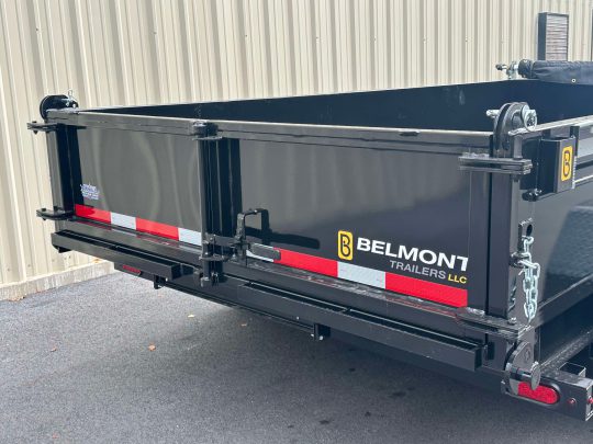 2025-Belmont-DTL8114-14k-Low-Profile-Dump-Trailer-(Black)-Equipment-Trailer-High-Side-Diamond-C-Belmont-Big-Tex-Rice-Iron-Bull