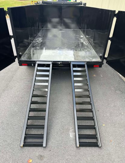 2025-Belmont-DTL8114-14k-Low-Profile-Dump-Trailer-(Black)-Equipment-Trailer-High-Side-Diamond-C-Belmont-Big-Tex-Rice-Iron-Bull