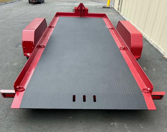 2025-Belmont-SLT8020-14K-Power-Tilt-Equipment-Trailer-(Red)-Tilt-Deck-Trailer-Diamond-C-Big-Tex-Deck-Over-Dump-Trailer