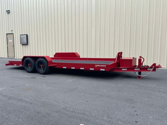 2025-Belmont-SLT8020-14K-Power-Tilt-Equipment-Trailer-(Red)-Tilt-Deck-Trailer-Diamond-C-Big-Tex-Deck-Over-Dump-Trailer