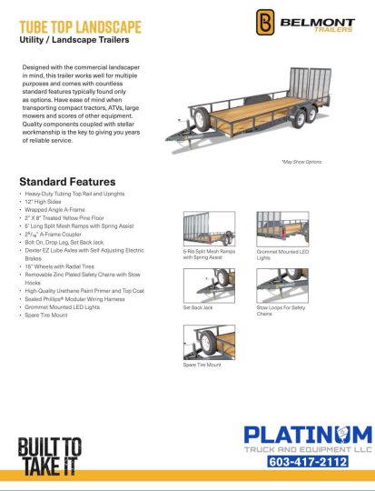 2025-Belmont-LT620TT-10K-Landscape-Tandem-Axle-Trailer-(Charcoal)-Utility-Trailer