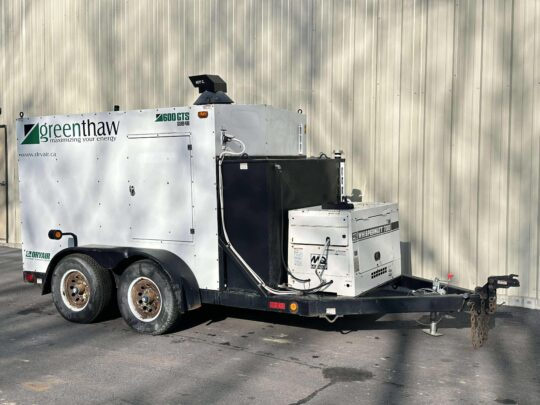 2011-DRYAIR-GREENTHAW-600GTS-GROUND-HEATER W/-GENERATOR-Concrete-Curing-Ground-Thawing-Excavation-Work