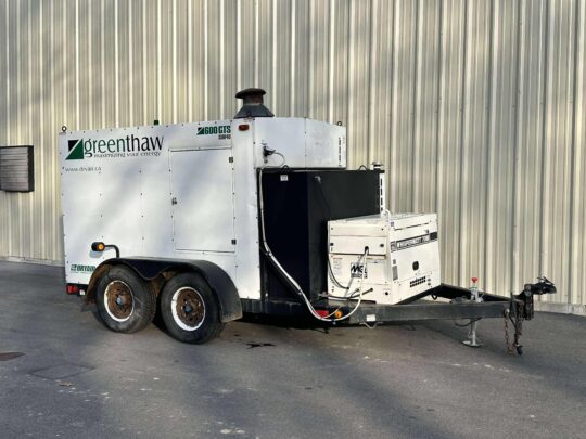 2011-DRYAIR-GREENTHAW-600GTS-GROUND-HEATER W/-GENERATOR-Concrete-Curing-Ground-Thawing-Excavation-Work