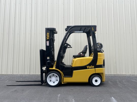 2013-Yale-GLC050VXNVRE083-LPG-5k-Lift-Capacity-Forklift