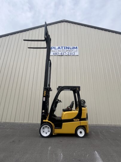 2013-Yale-GLC050VXNVRE083-LPG-5k-Lift-Capacity-Forklift